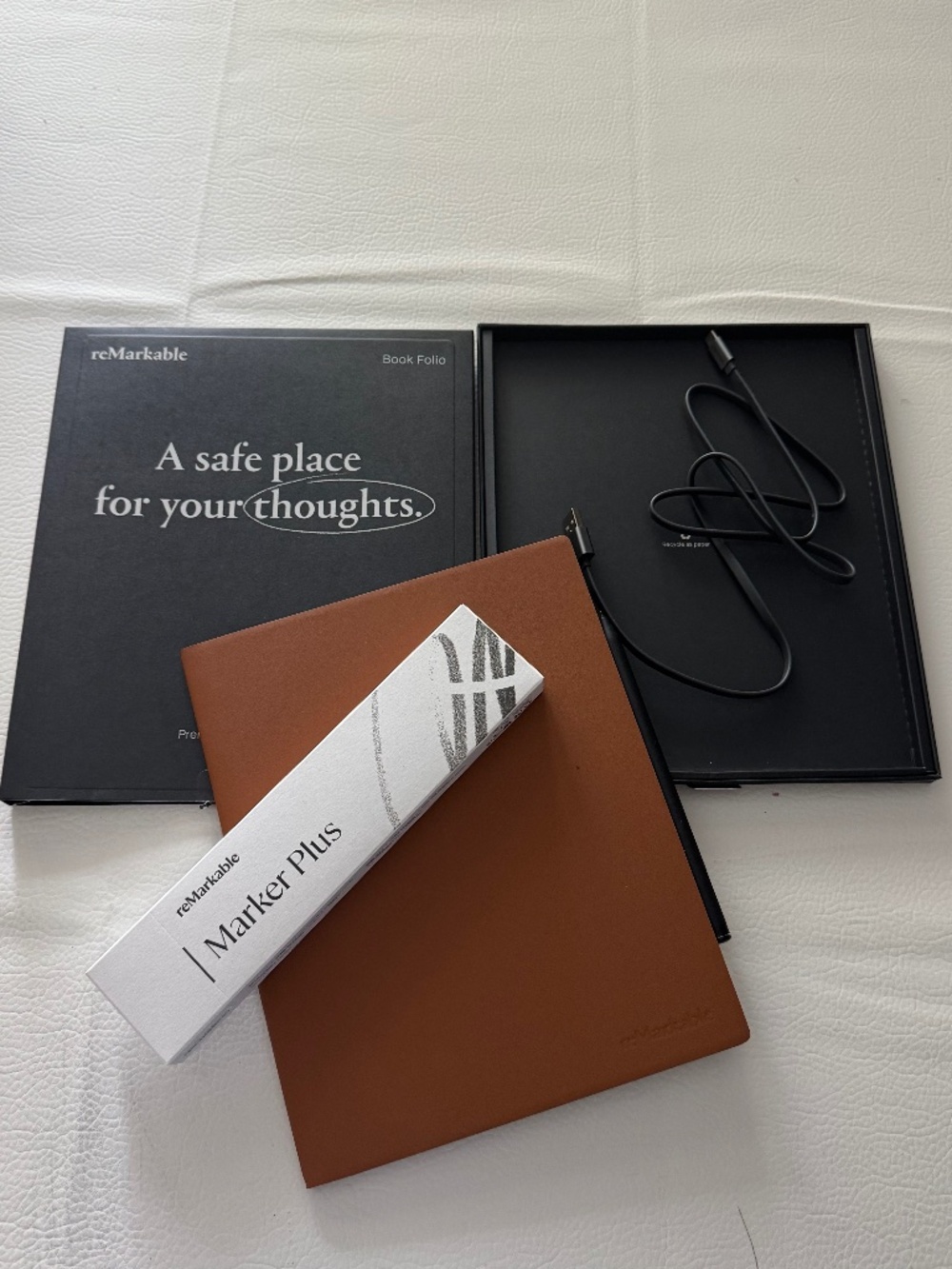 reMarkable2 with premium folio case, marker AND reMarkable Marker Plus